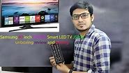 Samsung 40 inch Full HD Smart LED TV J5200 unboxing review and testing