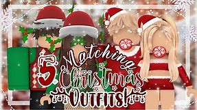 5 Christmas Matching Roblox Outfits for Boys & Girls! *WITH CODES+LINKS* |xCandyc0rex