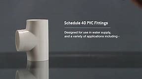 Charlotte Pipe 1 in. PVC Socket Schedule 40 Pressure Cap PVC021161000HD