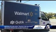 Driverless delivery trucks for Walmart are now operating in Bentonville