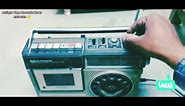 National Panasonic RQ-543 mono tape recorder 3band radio cassette voice recorder