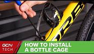 How To Install Bicycle Bottle Cages | Road Bike Basics