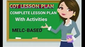 COT LESSON PLAN+COMPLETE LESSON WITH ACTIVITIES MELC- BASED+WITH ALL PARTS OF THE LP+EN2AP-l-d-a-1.2