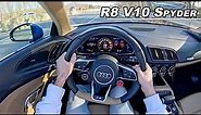 2018 Audi R8 V10 Spyder - Living with a 5.2L Super Car Symphony (POV Binaural Audio)