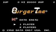 BurgerTime - NES Gameplay