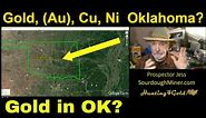 Where Can I Find Gold Nickel and Copper in Oklahoma USGS MRDS map summary