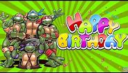 Teenage Mutant Ninja Turtles Happy Birthday Song|Happy Birthday Song for Children