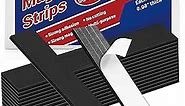 Magnetic Strips 15 Pack Flexible Magnetic Tape with Adhesive Backing Magnet Strips (Each 6" x 1", 0.08" Thickness) Heavy Duty and Strong Magnet Tool
