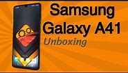 Samsung Galaxy A41 - Unboxing