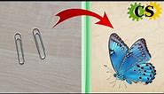 Simple diy. How to make robot butterfly