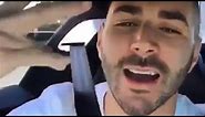 Karim Benzema Sings Along To Tupac In His Bugatti Veyron