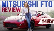 Exploring the Mitsubishi FTO Car | Car Review | Sd's Garage | Ep - 12 | Advika Shekhhar | She Drives