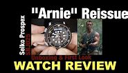 Seiko Prospex SNJ025 Dive Watch “Arnie" Re-issue: Unboxing & Review