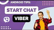 How to Start a Chat or a Conversation on Viber