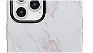Casely iPhone 11 Pro Case | Beautiful White and Pink Marble Case