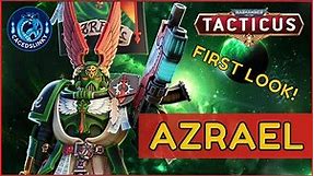 Warhammer 40k Tacticus | Azrael Enters the Battle | First Look | Supreme Grand Master | Dark Angels