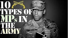 10 Types of MPs In The Army!