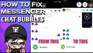 FIX FACEBOOK MESSENGER CHAT BUBBLE ON ANDROID 11 (Method 1) | Najskie