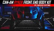 Can-Am Ryker Front End Body Kit by Panther Customs | Install