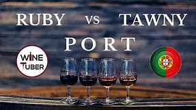 Port wine. Ruby Port vs Tawny Port | @WineTuber