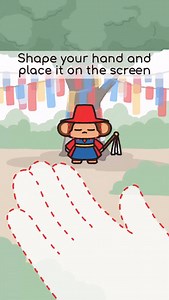 81K views · 5.4K reactions | Place your hand for a surprise!  Follow @chimpersofficial for more! #funny #cute #animation #illustration #relatable | Chimpers | Facebook