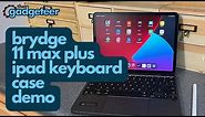 Brydge 11 Max+ Wireless iPad Pro Keyboard Case with Trackpad demo