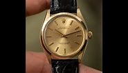 Rolex Oyster Perpetual 1002 Champagne Dial