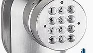 SoHoMiLL ® Electronic Keypad Door Knob SoHoMiLL ® and Lock Set with Backup Mechanical Key (Spring Latch Lock; Not Deadbolt; Not Phone Connected), Single Front keypad YL 99 Upgraded Model-B