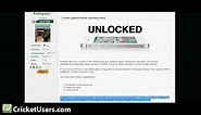 Cricket Wireless iPhone Unlocking info for International Use and WARNING