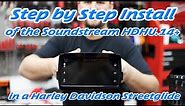 How to Install the Soundstream Reserve HDHU.14+ GTS Style Radio in a Harley Davidson Streetglide