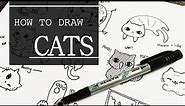 How to draw Cat’s Doodle|Drawing|Simple Doodle|Milly's Doodles
