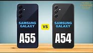 Samsung Galaxy a55 vs Samsung Galaxy a54 (which one is better) Mobile Compare Guide
