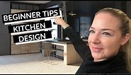 How to design a small kitchen layout | 10x10 kitchen BEST BEGINNER TIPS