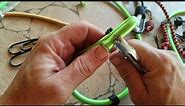 How to make a Hog Ring Pliers And Bungee Cords