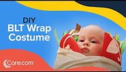 How to Make a BLT Wrap Baby Costume - Easy DIY Halloween | Care.com