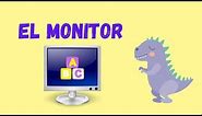 El monitor y sus partes para niños