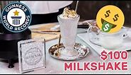 World's most expensive milkshake! - Guinness World Records