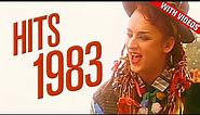 Hits 1983: 1 hr of music ft. The Police, Quiet Riot, Pat Benatar, Stevie Nicks, Culture Club + more!