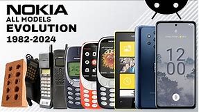 All Nokia Mobiles Evolution From First to Last 1982 - 2024 | History of Nokia | Nokia Evolution