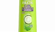 Garnier Fructis Curl Nourish Sulfate Free Moisturizing Shampoo, 12.5 Fl Oz, 1 Count (Packaging May Vary)