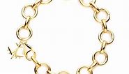 Infinity Link Charm Bracelet, Gold