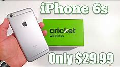 iPhone 6S only $29.99 Cricket Wireless