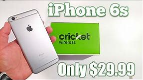 iPhone 6S only $29.99 Cricket Wireless