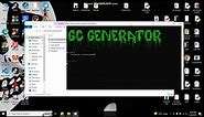 How to Generate Gift Card Code | GC generator Tool | Create your own Gift Card Code