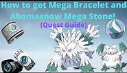How to get Mega Bracelet and Abomasnow Mega Stone in Pokémon Revolution Online! Mega Stone Guide #1