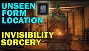 How to get Unseen Form Sorcery in Elden Ring (Invisibility Spell!)
