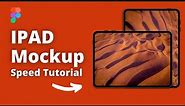 Designing ipad mockup for UI/UX Project | Figma