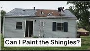 Painting an Asphalt Shingle Roof with Behr Multi Surface Roof Paint
