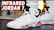 Air Jordan 7 White Infrared Review and On Foot