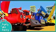 🚧 Construction Crew Song 🚜 | Digley and Dazey | Construction Truck Cartoons for Kids